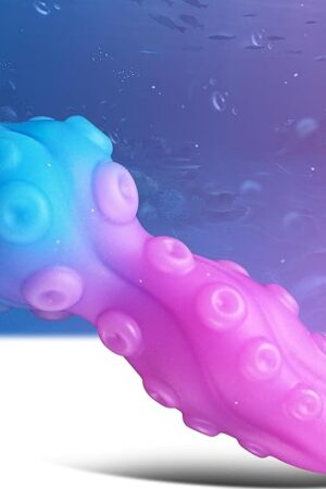 83" Tentacle Dildo with Knot, Soft Monster Fantasy Octopus Dildo with Strong Suction Cup, Animal Unicorn Horse Dildos Silicone Dragon Anal Toys for G-spot Prostate, Adult Sex Toys for Women Men