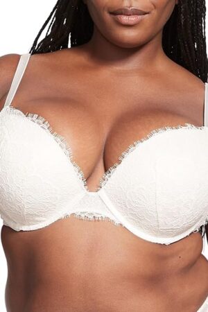 Women's Dream Angels Push Up Bra, Bras for Women (32A-38DDD)