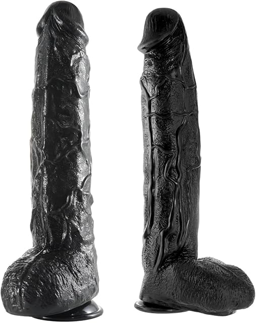 17.3 inch Long Realistic Huge Thick Dildo + 3" Diameter Huge Thick Dildo