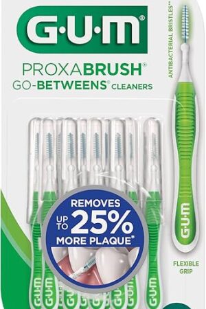 GUM-872H Sunstar Proxabrush Go-Betweens Cleaners Tight, 10 Count