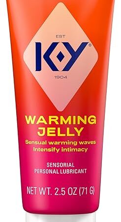 K-Y Warming Jelly Personal Lubricant (2.5 oz), Premium Non-Greasy Warming Lube For Women, Men & Couples (Package May Vary)