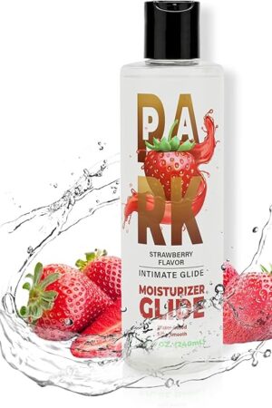 Water-Based Lube Fun/Flavoured Lubricant Lube for Men, Women and Couples, Made Without Added Sugar, 8 fl oz(Sexy Strawberry)