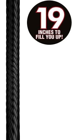 Hosed 19 Inch Spiral Anal Snake