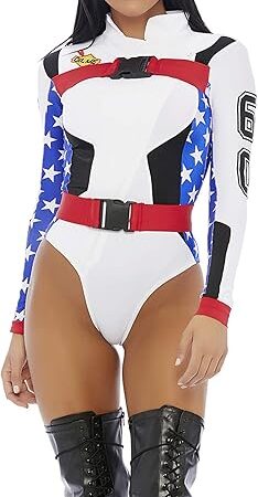 womens Step on It Sexy Motocross Costume