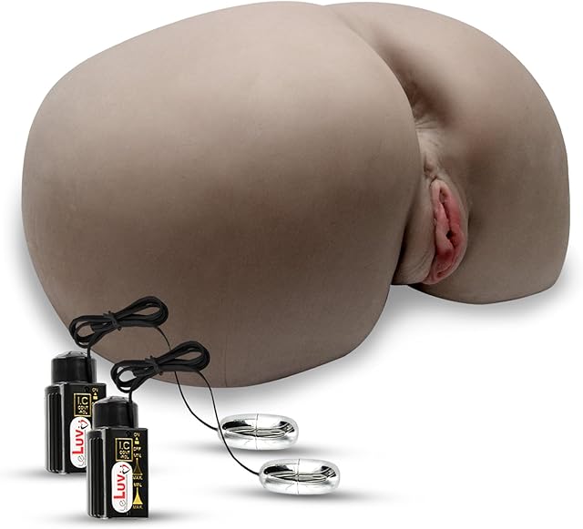 LeLuv Male Masturbator Perfect Ass Vibrating Shaved 19 lb Life-Sized Cinnamon Love Doll with Vagina and Anus
