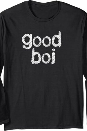 Good Boi, Submissive Male, BDSM Gear For Him, Kink, Fetish Long Sleeve T-Shirt