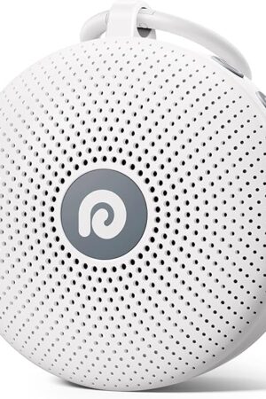 Dreamegg White Noise Machine - Portable Sound Machine for Baby Adult, Features Powerful Battery, 21 Soothing Sound, Noise Canceling for Office & Sleeping, Sound Therapy for Home, Travel, Registry Gift