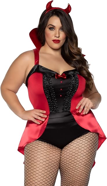 Women's Devilish Darling Devil Costume