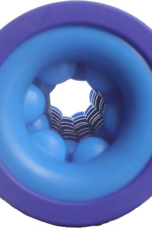 Get Lucky Quickies Male Masturbator - S.Y.D.I.T. - Heavily Ribbed and Textured Tunnel, Waterproof Stroker, Easy to Clean, Double-Ended Design