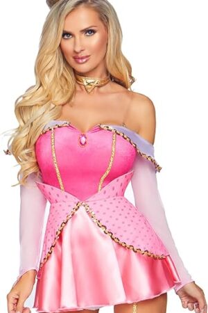 Women's 3 Pc Naughty Napping Princess Costume
