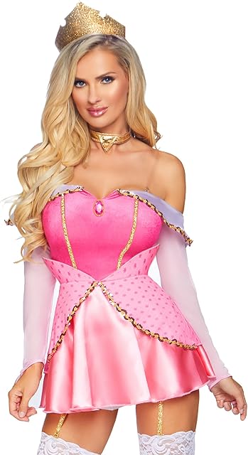 Women's 3 Pc Naughty Napping Princess Costume