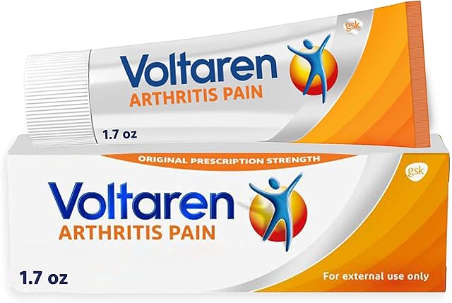 Voltaren Arthritis Pain Gel for Powerful Topical Arthritis Pain Relief with Diclofenac, No Prescription Needed - 17 oz/50 g Tube