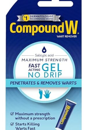 Compound W Maximum Strength Fast Acting Gel Wart Remover, 025 oz