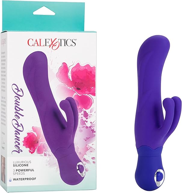 CalExotics Novelties Posh Silicone Double Dancer, Purple, 024 Pound