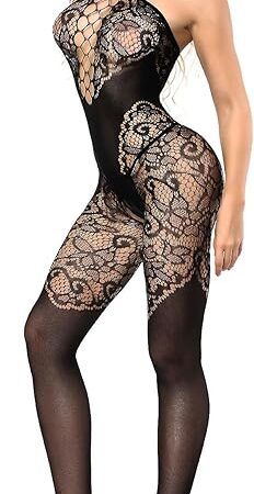 Fishnet Bodysuit Full Body Stockings For Women Sexy Bodystockings One Piece Outfit Lingerie