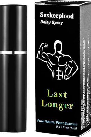 Delay Sprayer for Long Last Men,Delayed Spray for Lasting Long,Prolong Climax,Extends Time in Bed,Natural Ingredients,Enjoy Intercourse,0.17FL.OZ./5ML