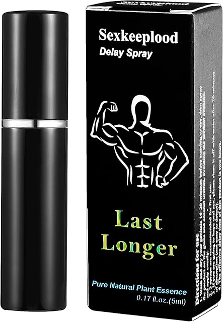 Delay Sprayer for Long Last Men,Delayed Spray for Lasting Long,Prolong Climax,Extends Time in Bed,Natural Ingredients,Enjoy Intercourse,0.17FL.OZ./5ML