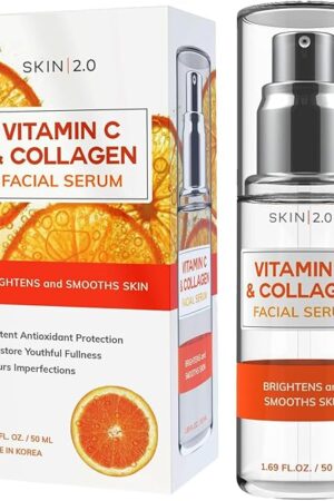 Vitamin C Serum - Dermatologist Tested, Anti-Aging & Dark Spot Remover - Brightening, Clean Beauty, Cruelty-Free, Korean Skincare for Glass Skin, All Skin Types - 169 Fl oz