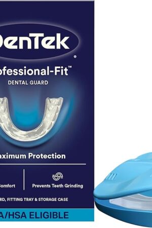 DenTek Mouth Guard for Nighttime Teeth Grinding, Professional-Fit Dental Guard, 1 Count