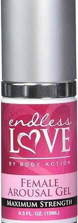 Endless Love Female Arousal Gel Maximum Strength, 0.5 Ounce
