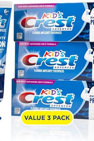 Crest Kids Enamel + Cavity Protection Toothpaste, 41oz (Pack of 3)