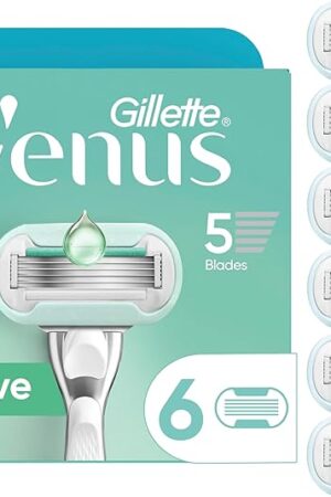 Gillette Venus Extra Smooth Sensitive Womens Razor Blade Refills, 6 Count, Designed for Women with Sensitive Skin