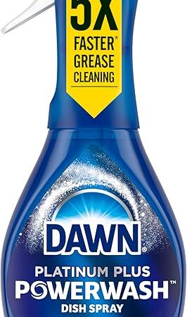 Dawn Powerwash Lemon Dish Spray, Dish Soap Starter Kit, 16 Fl Oz