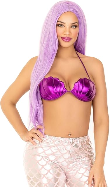 Womens Mermaid Seashell Bikini Top