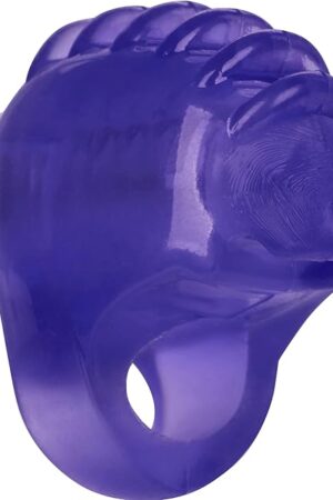 Foil Pack Vibrating Finger Teaser - Purple