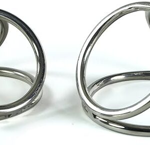 LeLuv Eyro Triple Loop Cock & Ball Rings 40mm, 45mm, & 50mm - Large