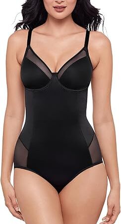 Womens Sexy Sheer Shaping Bodysuit
