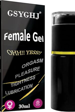 Adult Toy Friendly Female Pleasure Gel, Arousal Stimulant for Women, Couples Massage Enhancer, Tingling Cooling & Warming, Hormone & Paraben Free (Sophora flavesiferas)