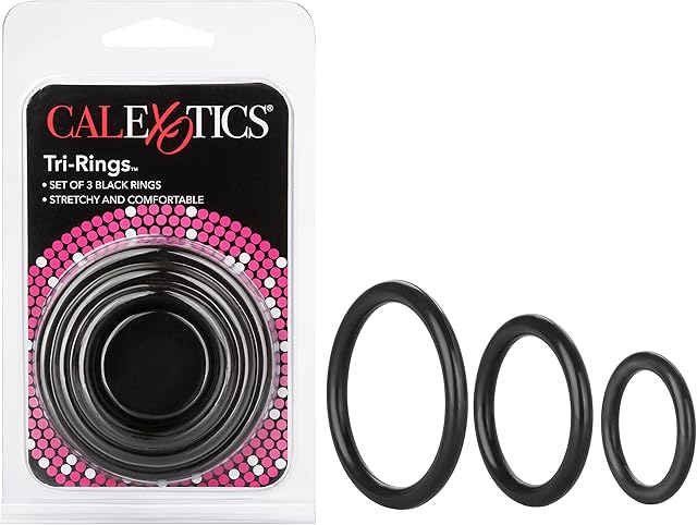 California Exotics Tri-Ring, Black