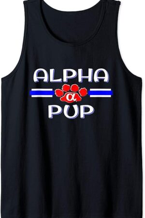 BDSM Alpha Pup Fetish, Human Puppy Play Gear, Gay Kink Gift Tank Top