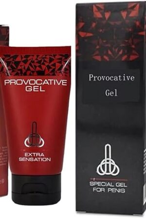 Enlarger Provocative Gel for Men Original Male Enlargement Provocative Gel with Massage Cream (Red with Black Red)