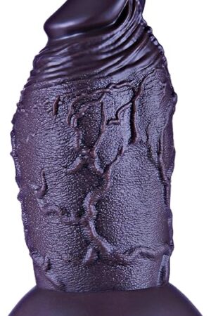 32" Diameter Thick Huge Dildo, 7 inch Realistic Giant Silicone Dildo Big Butt Plug with Big Suction Cup, Wide Anal Dildo G spot Toy, XXL Fat Dildo Anal Plug Sex Toy for Experienced Men/Women(Black)