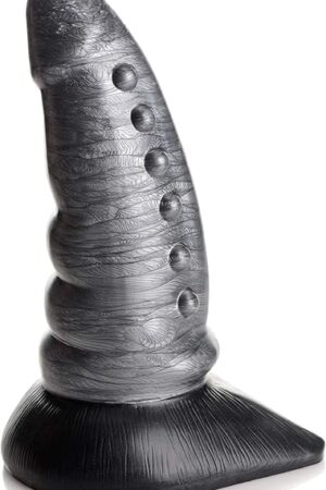 Beastly Tapered Bumpy Silicone Dildo
