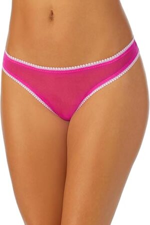 Women's Gossamer Mesh Low-Rise Thong Panty