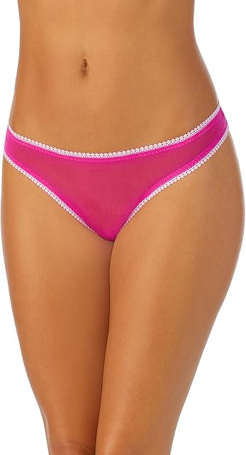 Women's Gossamer Mesh Low-Rise Thong Panty