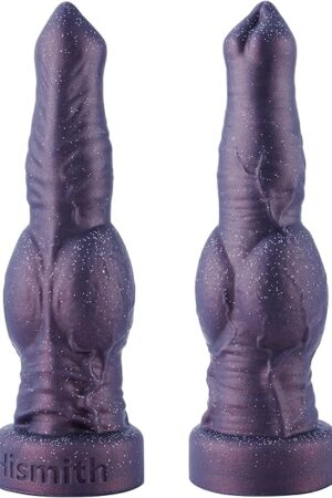 Hismith 85" Silicone Dog Dildo, 75" Insertable Realistic Penis with KlicLok System, Hands-Free Play Soft Sex Toy - Ordinary Series