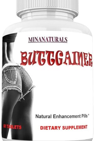 BUTTGAINER Natural Butt Enlargement, Booty Enhancement. Butt Enhancer Pills. Get Bigger Glutes Fast.