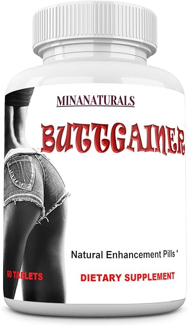 BUTTGAINER Natural Butt Enlargement, Booty Enhancement. Butt Enhancer Pills. Get Bigger Glutes Fast.
