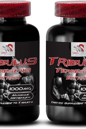 Increase sex drive - TRIBULUS TERRESTRIS EXTRACT - Tribulus terrestris extract for energy source, Sex drive pills for men and women, Sex drive pills, Libido booster - 2 Bottles 180 Tablets