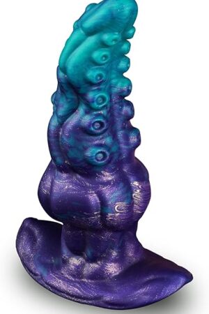 65in Large Butt Plug Tentacle Dildo Buttplug, Big Butt Plug Monster Dildo Wide Knot Plug, Silicone Anal Plugs Massive Octopus Dildos, Prostate Plugs Fantasy Adult Sex Toy for Men Women Gay Couple