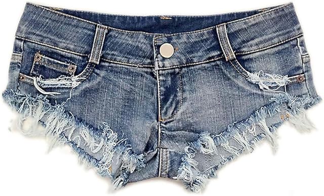 Women's Fashion Sexy Low Waist Denim Shorts Hot Pants Jeans