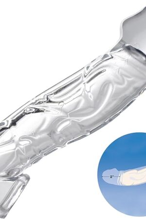 2 Inch Clear Extender Sleeve, 9"