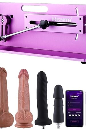 Hismith Premium Sex Machine with KlicLok System, 100 Watt APP Controlled Love Machine, Adult Adjustable Thrusting Machine for Men and Women, Table Top 20