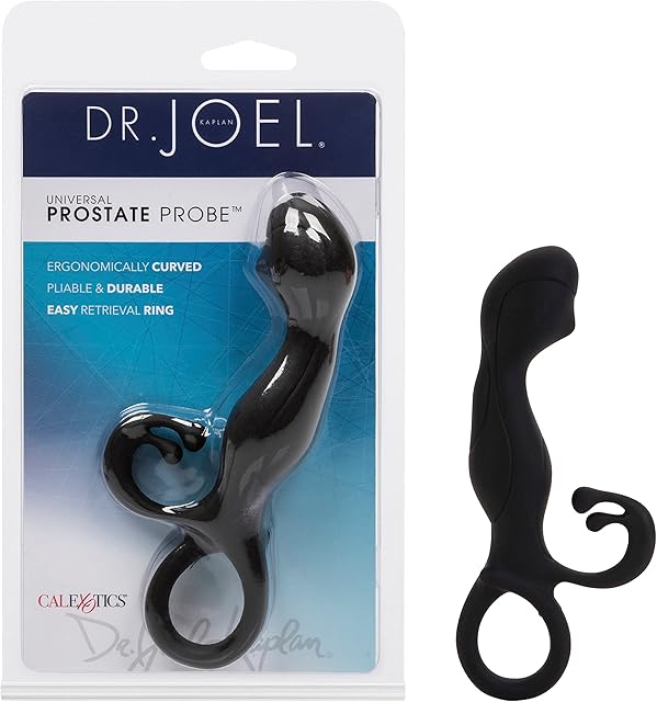 CalExotics California Exotic Novelties Dr. Joel Kaplan Universal Prostate Probe, Black (SE-5639-05-2)