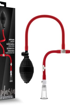 Blush Novelties Temptasia Beginners Nipple Pumping System - Vacuum Release Valve - Smooth Silicone Tubing - Easy Release Components - Heightens Sensitivity - Nterchange System - Sex Toy for Women