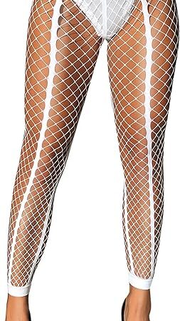Womens Pantyhose Fishnet Stockings Sexy Tights Lace Hight Waist tights Mesh Stockings Fish Net Tights